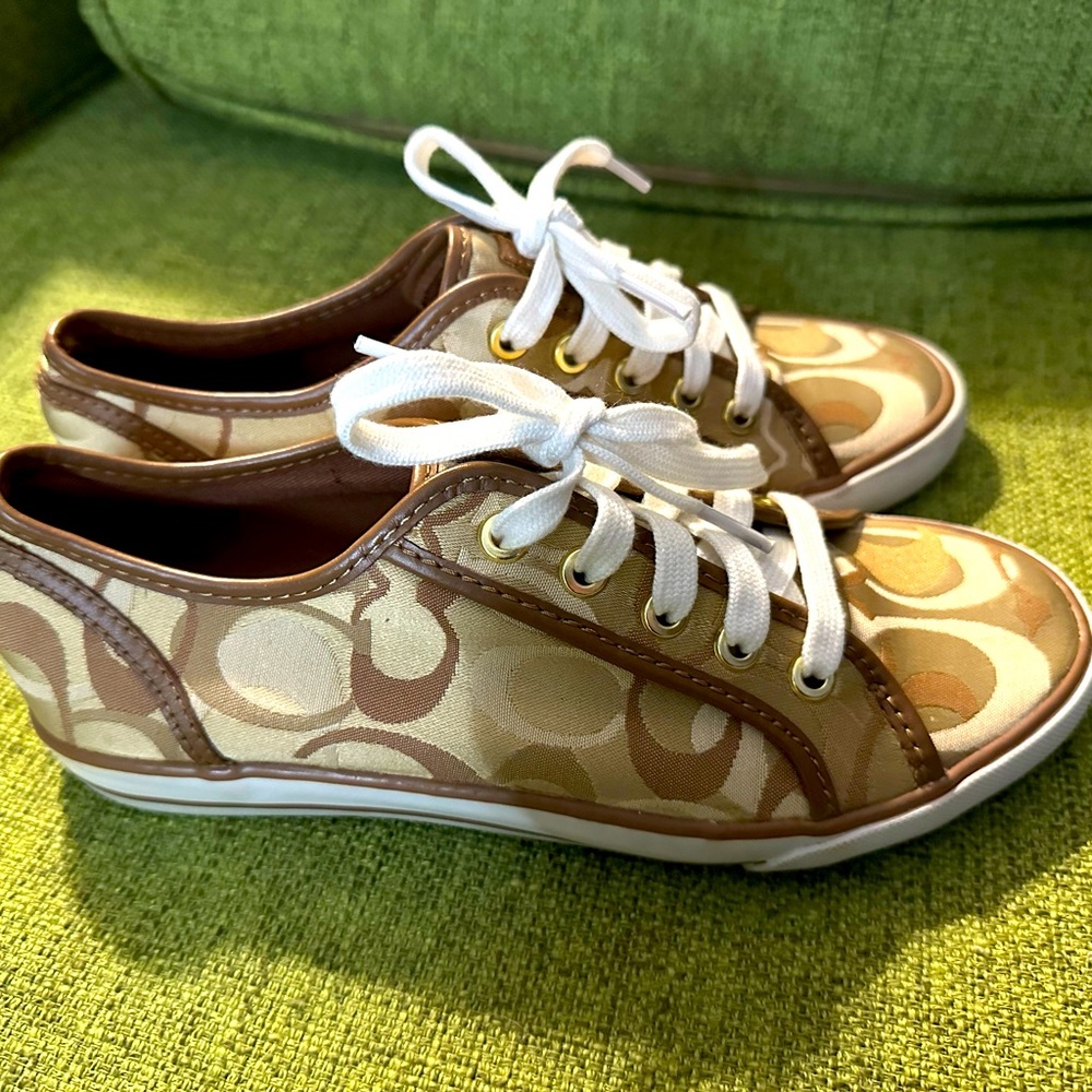 Coach sneakers.